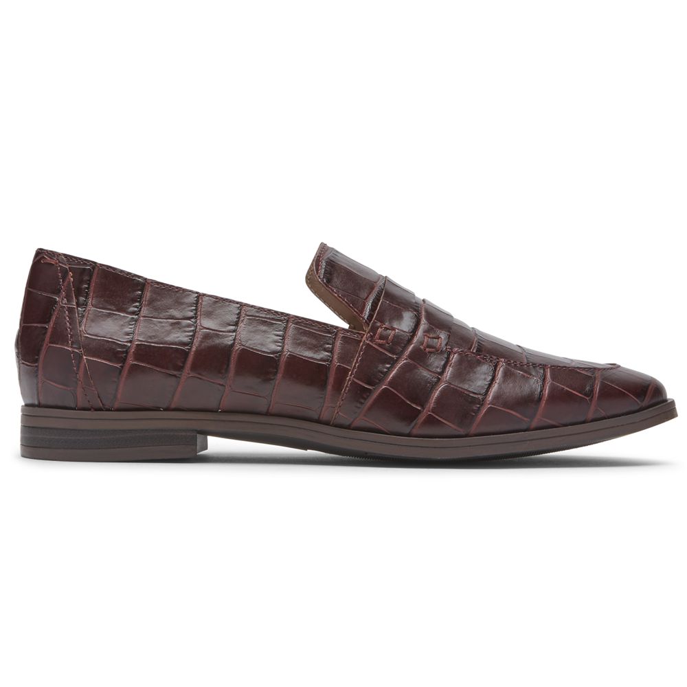 Mocassins Mulher Rockport Perpetua Penny Bordeaux,Portugal XMGQS-5247